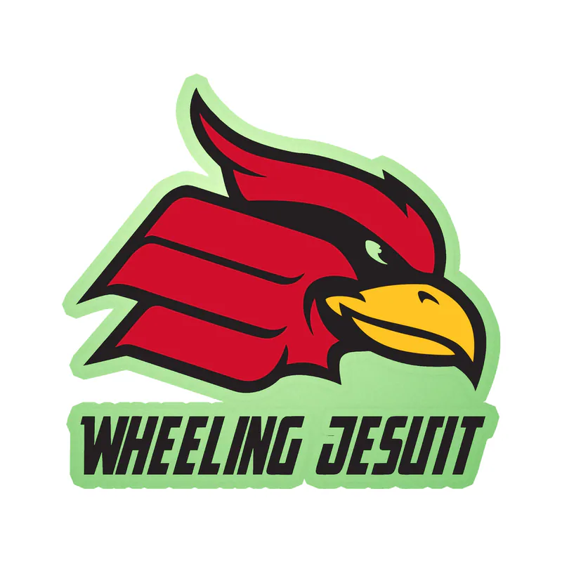 Wheeling University Glow in the Dark Vinyl Decal - Custom Size