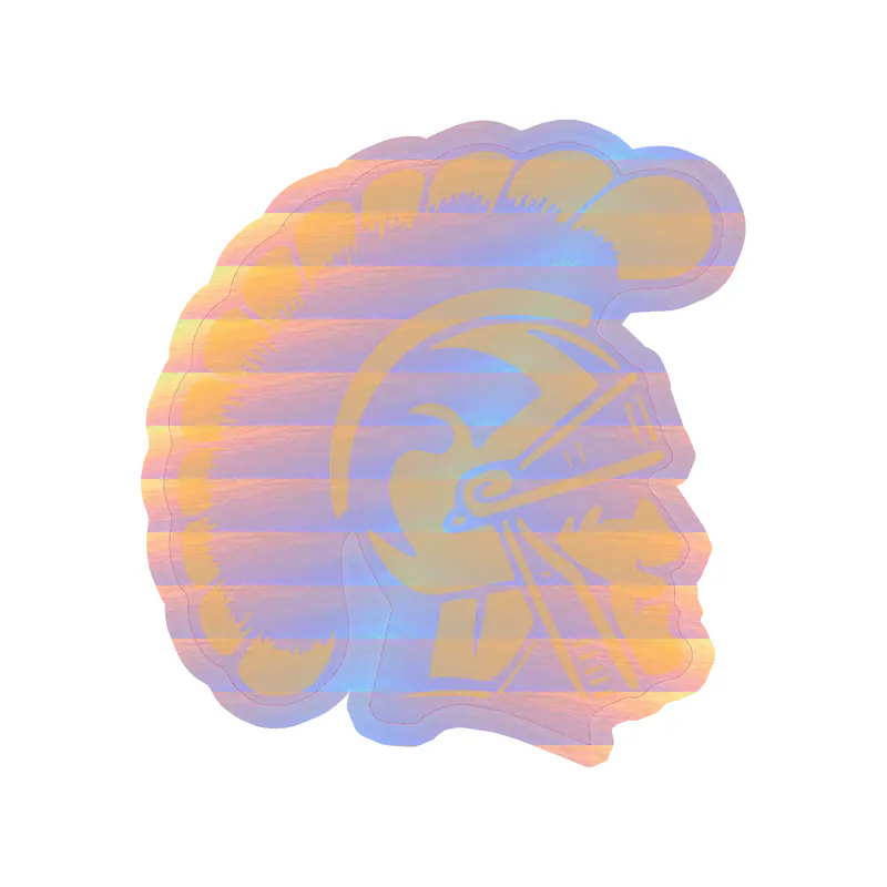 USC Trojans - Image 3 - Holographic Vinyl Decal - Custom Size