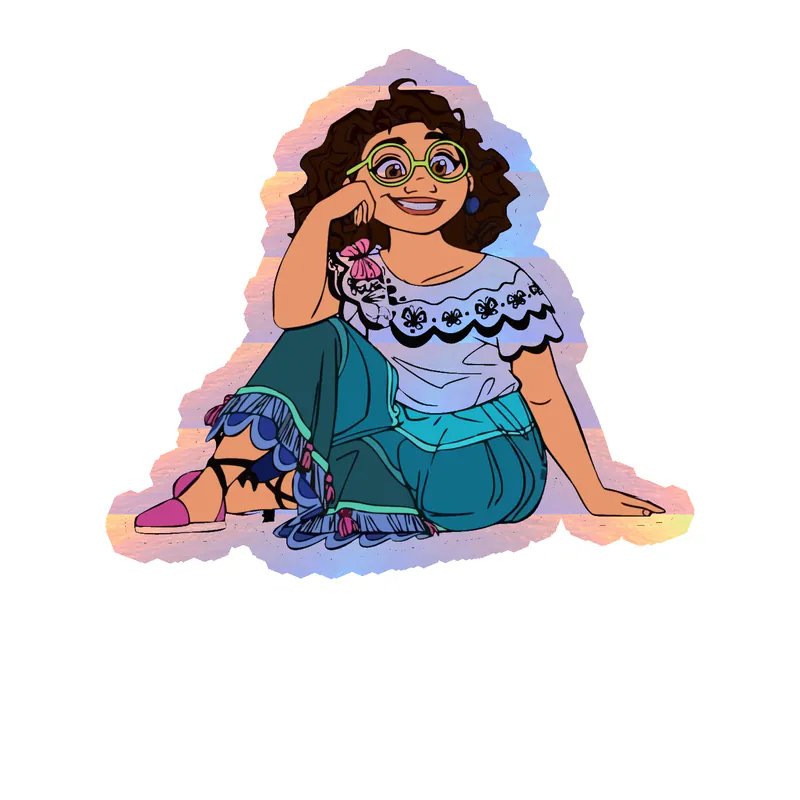 Encanto Holographic Vinyl Decal