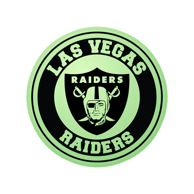 Las Vegas Raiders - Image 20 - Glow in the Dark Vinyl Sticker - Custom Size