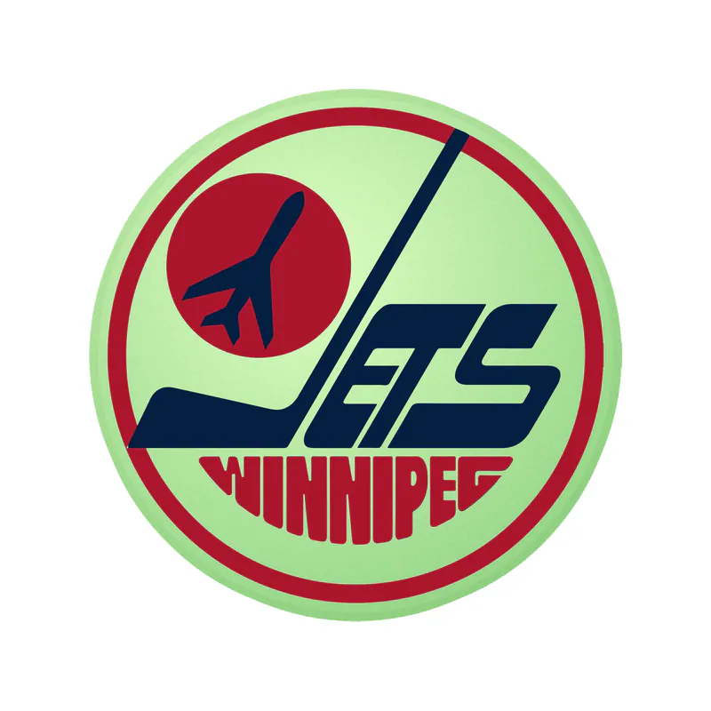 Winnipeg Jets - Image 3 - Glow in the Dark Vinyl Sticker - Custom Size