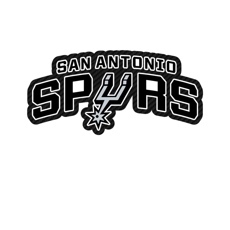San Antonio Spurs - Image 10 - Carbon Fiber Vinyl Sticker - Custom Size