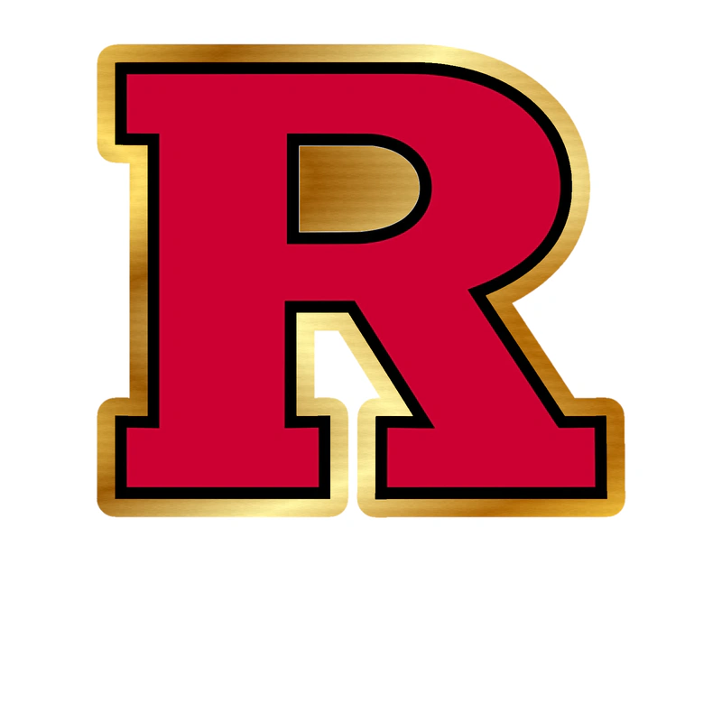 Rutgers Scarlet Knights - Image 3 - Gold Chrome Vinyl Decal - Custom Size
