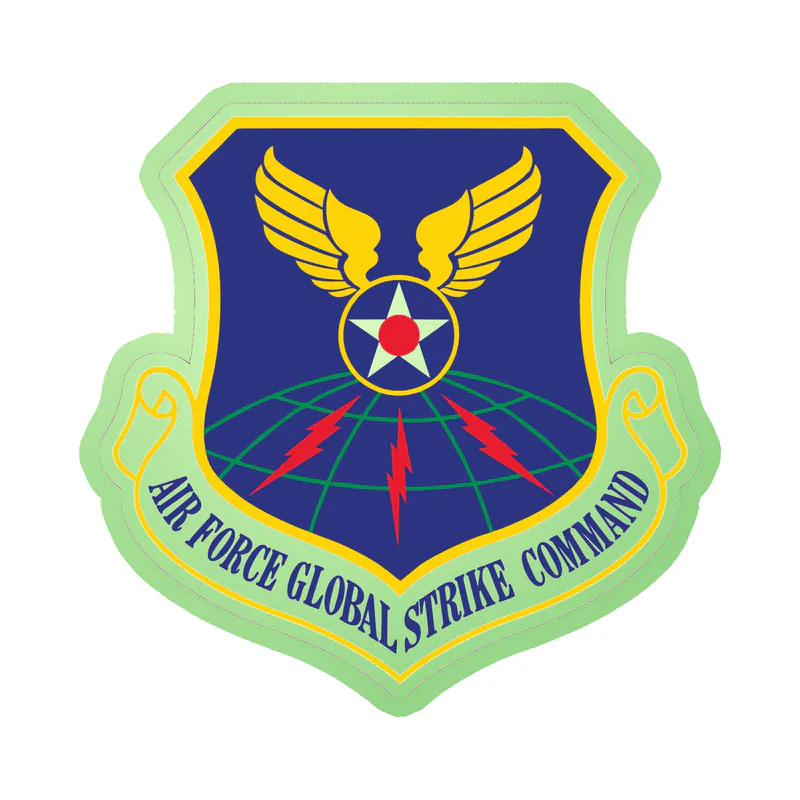 Air Force - Global Strike Command - Glow in the Dark Vinyl Decal