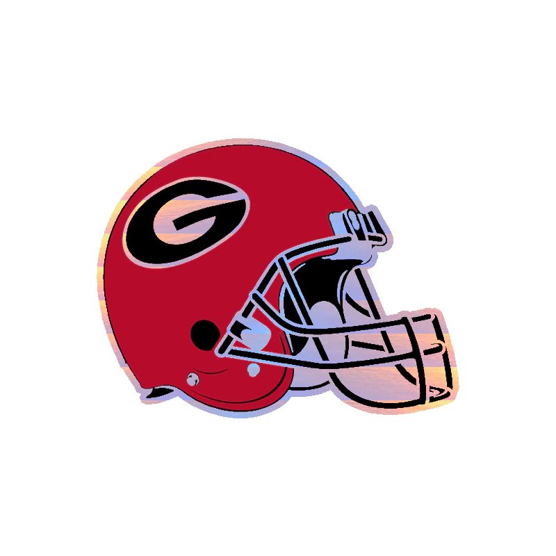 Georgia Bulldogs - Image 6 - Holographic Vinyl Decal - Custom Size