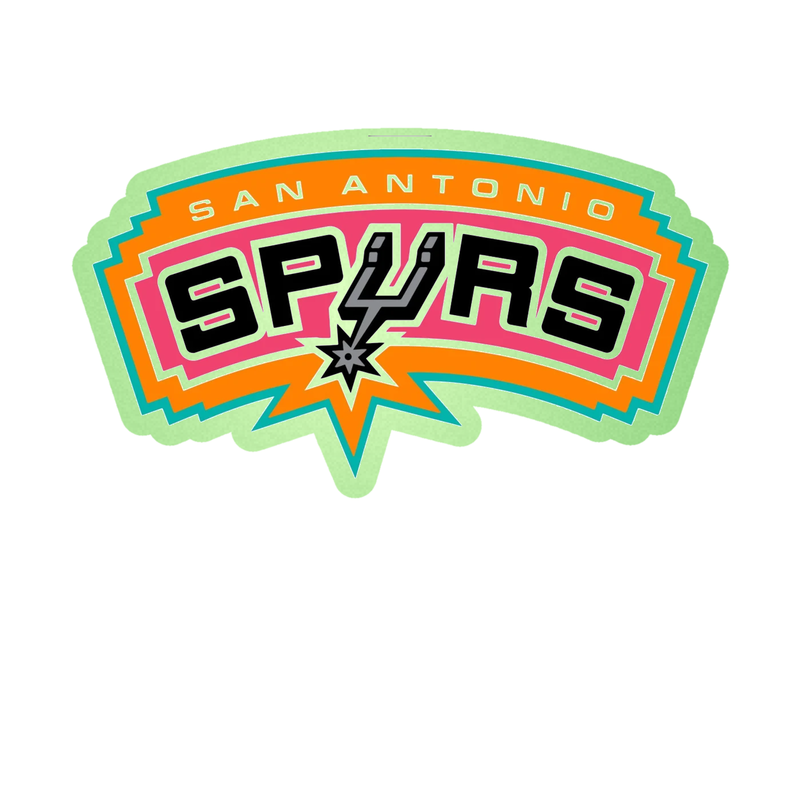San Antonio Spurs - Image 9 - Glow in the Dark Vinyl Sticker - Custom Size