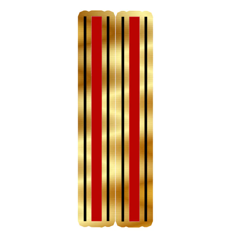 Ohio State Buckeyes - Image 5 - Gold Chrome Vinyl Decal