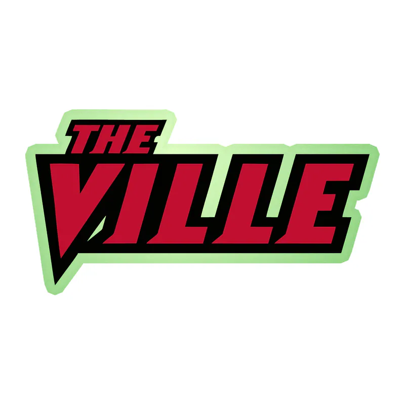 University of Louisville - The Ville - Glow in the Dark Vinyl Decal - Custom Size