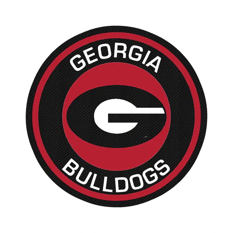 Georgia Bulldogs - Image 5 - Carbon Fiber Vinyl Decal - Custom Size