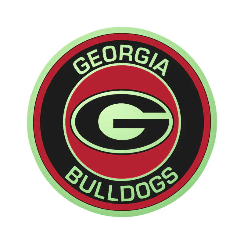 Georgia Bulldogs - Image 5 - Glow in the Dark Vinyl Decal - Custom Size