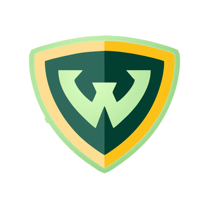 Wayne State University - Glow in the Dark Vinyl Decal - Custom Size