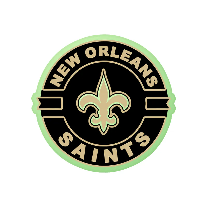 New Orleans Saints - Image 3 - Glow in the Dark Vinyl Sticker - Custom Size