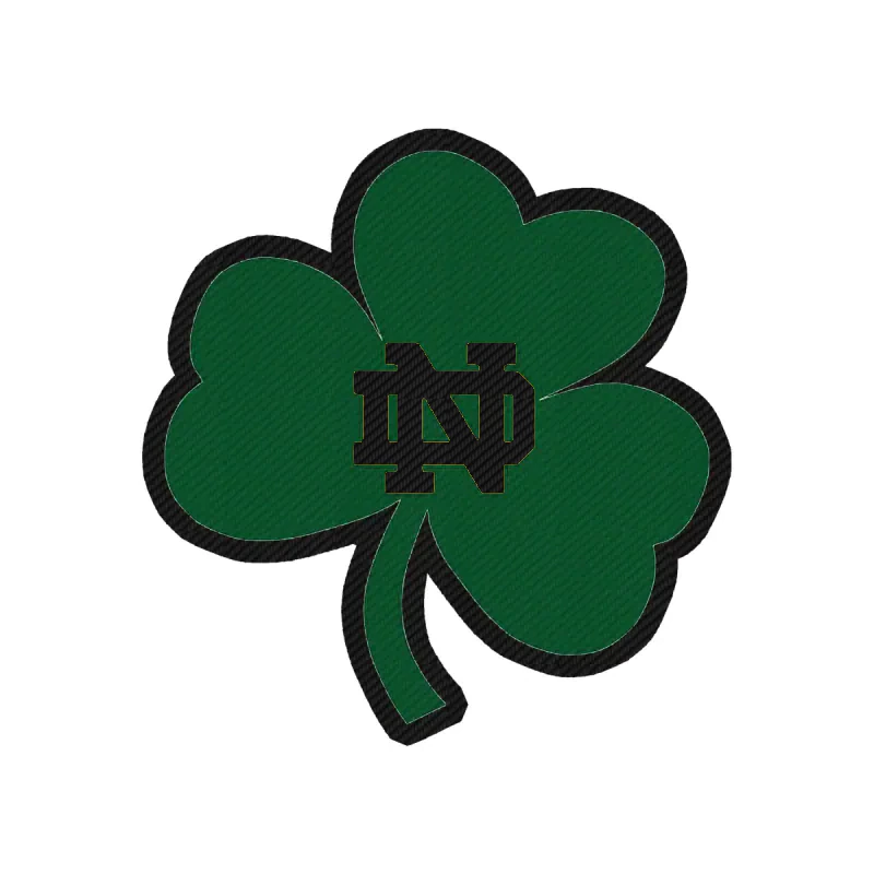 Notre Dame - Image 2 - Carbon Fiber Vinyl Decal - Custom Size