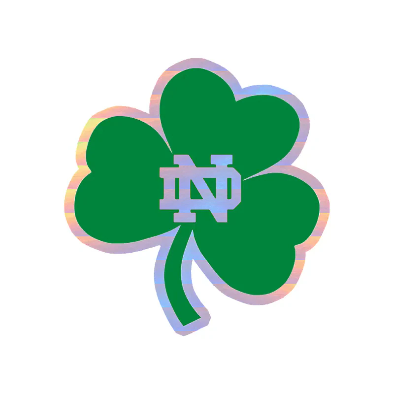 Notre Dame - Image 2 - Holographic Vinyl Decal - Custom Size