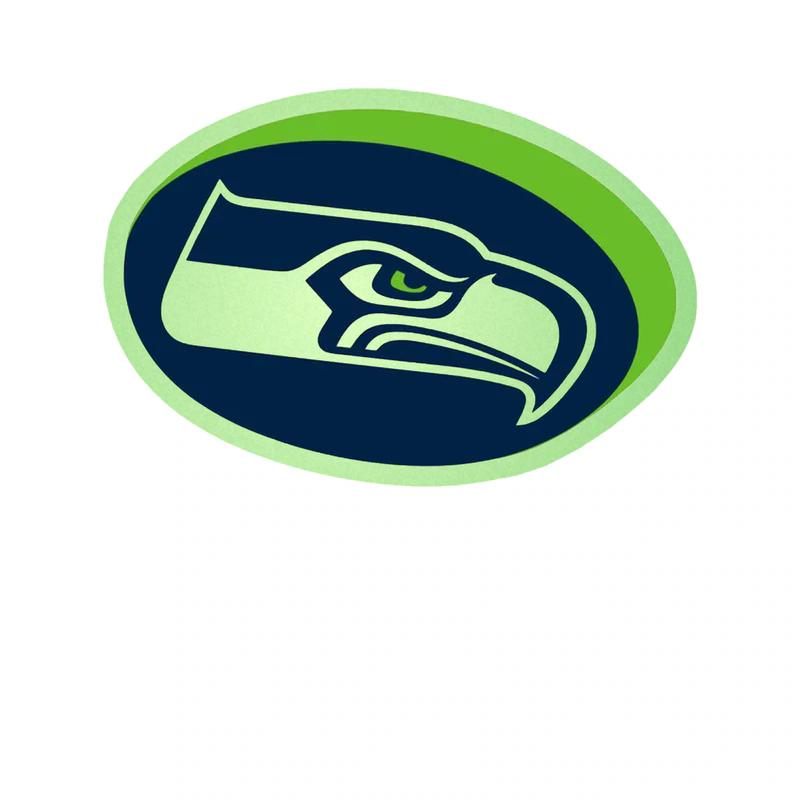 Seattle Seahawks - Image 8 - Glow in the Dark Vinyl Sticker - Custom Size