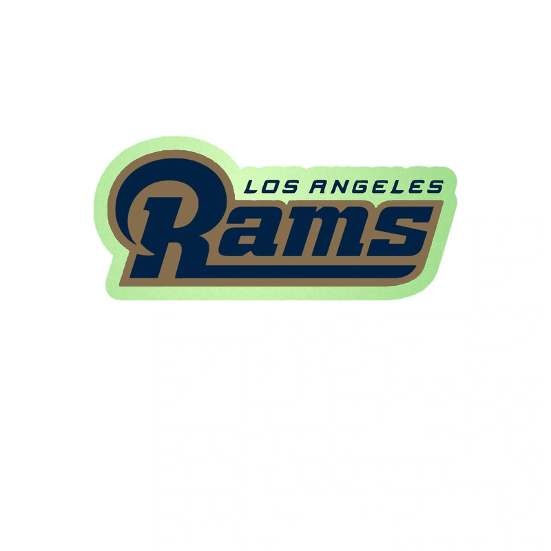 Los Angeles Rams - Image 22 - Glow in the Dark Vinyl Sticker - Custom Size