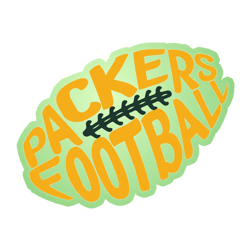 Green Bay Packers - Image 14 - Glow in the Dark Vinyl Sticker - Custom Size