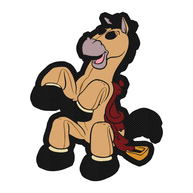 Toy Story Bullseye Carbon Fiber Vinyl Sticker - Custom Size