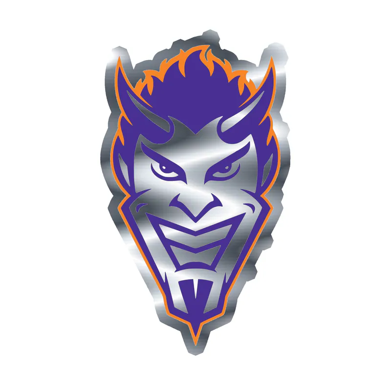 Northwestern State - Image 3 - Silver Chrome Vinyl Decal - Custom Size
