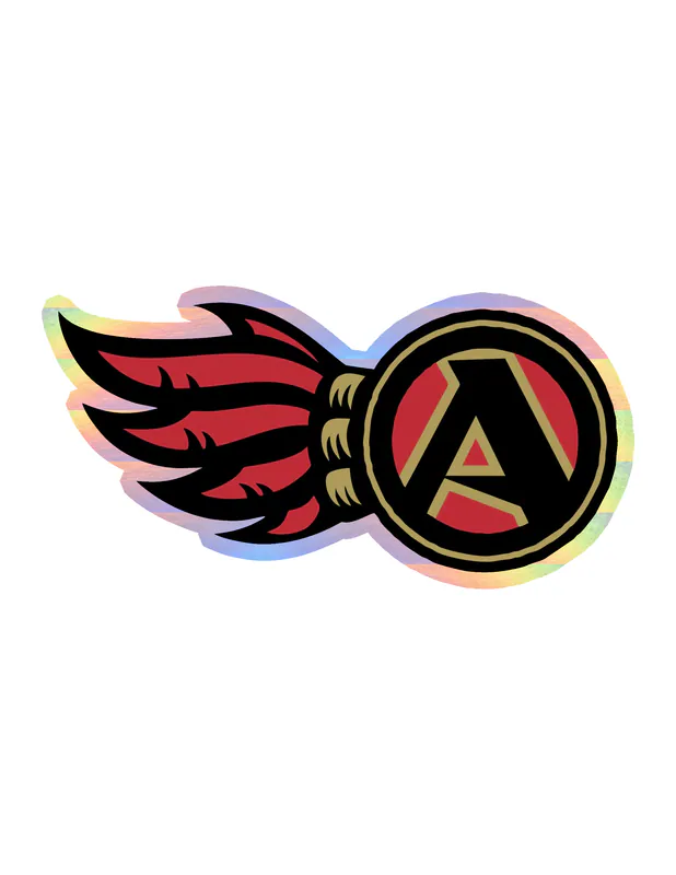San Diego State Aztecs - Image 1 - Holographic Vinyl Decal - Custom Size