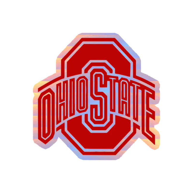 Ohio State Buckeyes - Image 12 - Holographic Vinyl Decal