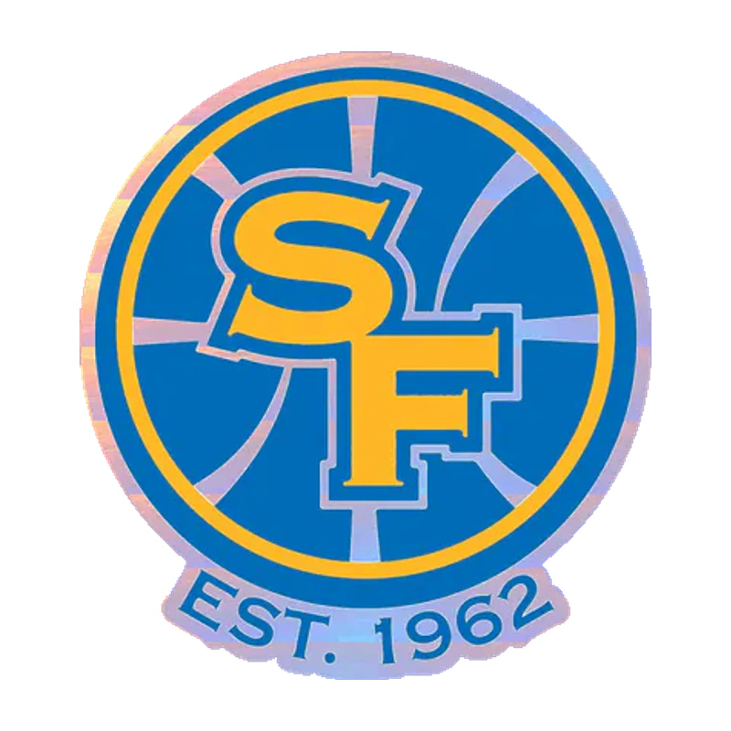 Golden State Warriors - Image 1 - Holographic Vinyl Sticker - Custom Size