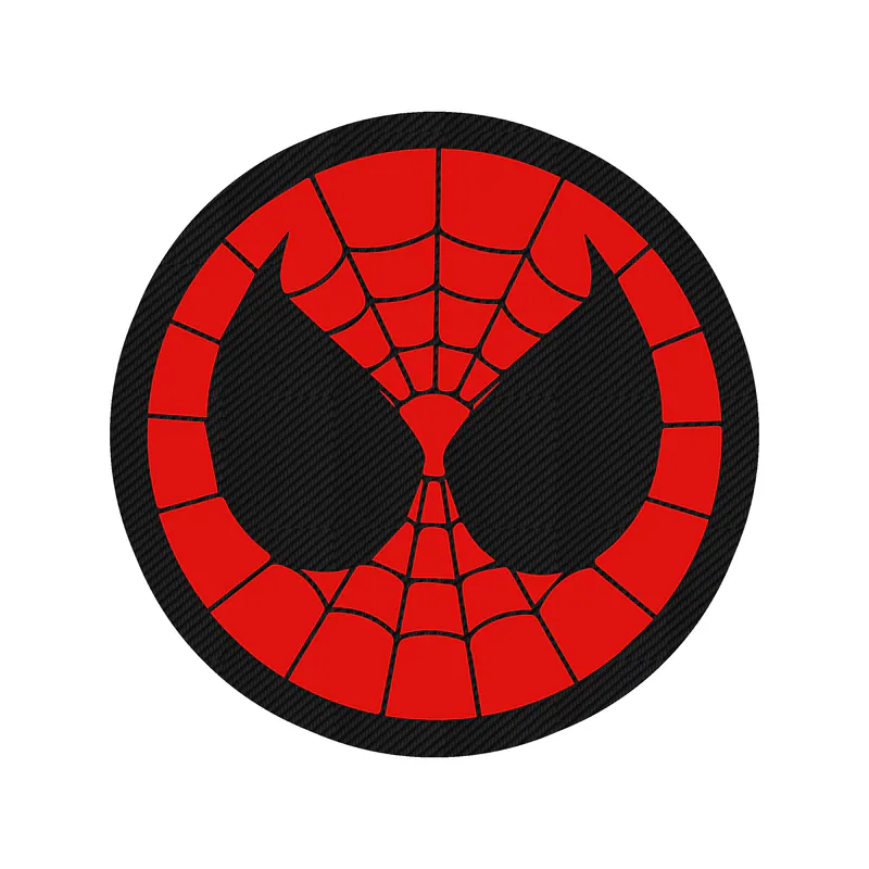 Spiderman Carbon Fiber Vinyl Decal - Custom Size