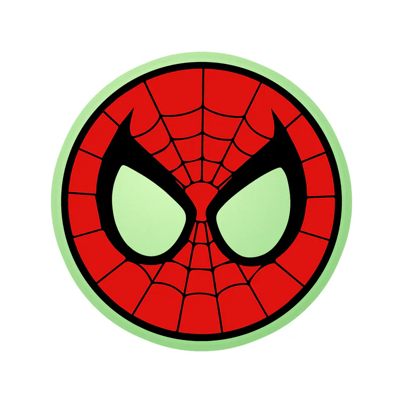 Spiderman Glow in the Dark Vinyl Decal - Custom Size