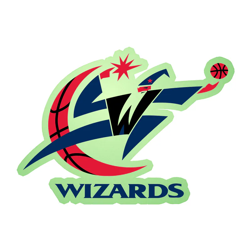 Washington Wizards - Image 10 - Glow in the Dark Vinyl Sticker - Custom Size