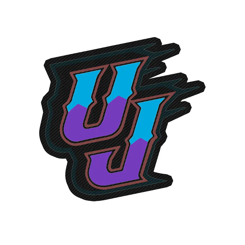 Utah Jazz - Image 3 - Carbon Fiber Vinyl Sticker - Custom Size