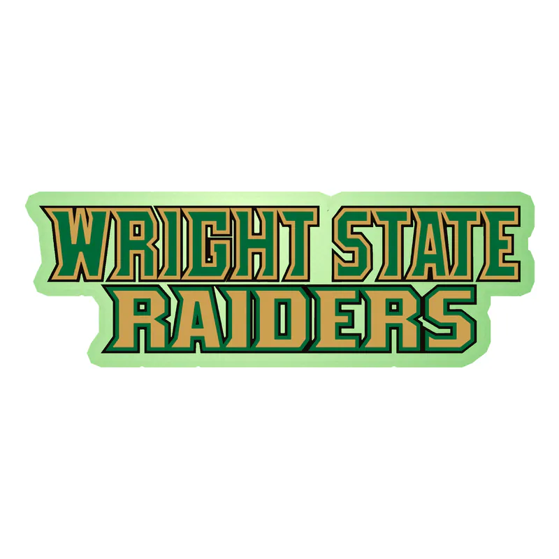 WSU Raiders - Name - Glow in the Dark Vinyl Decal - Custom Size