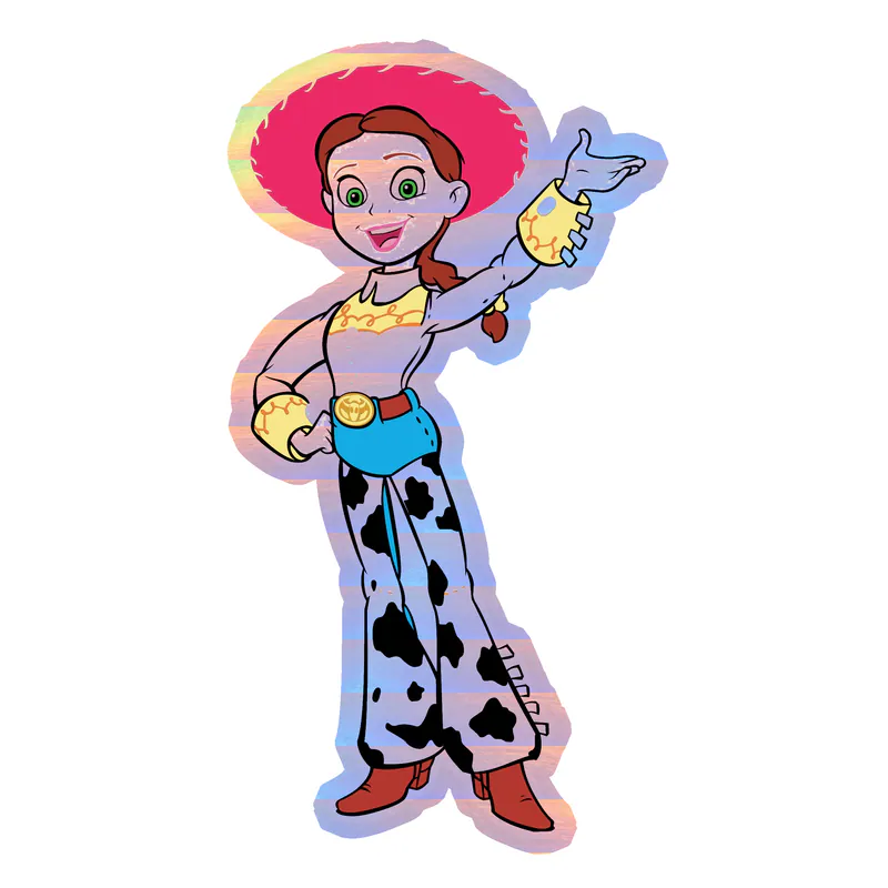 Toy Story Holographic Vinyl Sticker - Custom Size