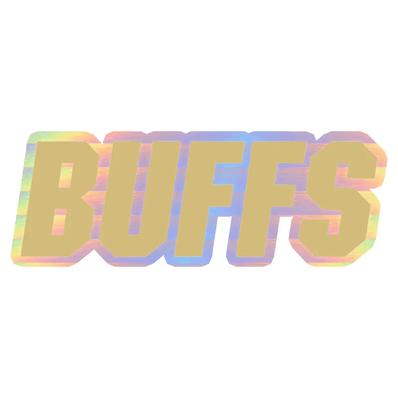 Colorado Buffaloes - Image 2 - Holographic Vinyl Decal - Custom Size