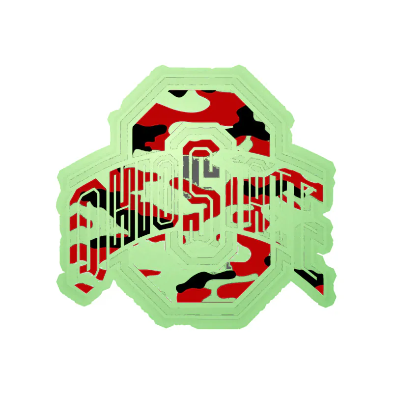 Ohio State Buckeyes - Image 2 - Glow in the Dark Vinyl Decal