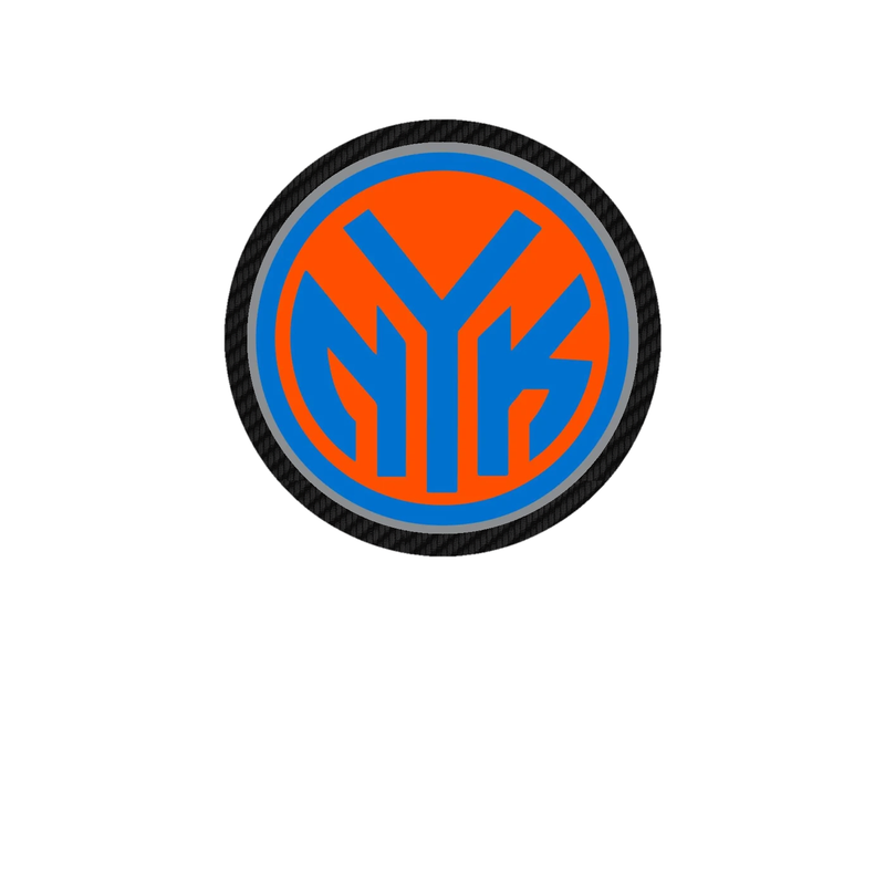 New York Knicks - Image 4 - Carbon Fiber Vinyl Sticker - Custom Size