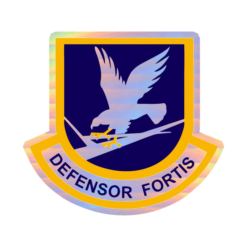 Defensor Fortis - Holographic Vinyl Decal
