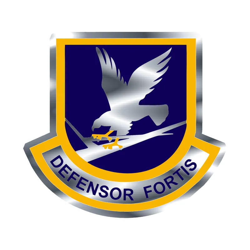 Defensor Fortis - Silver Chrome Vinyl Decal