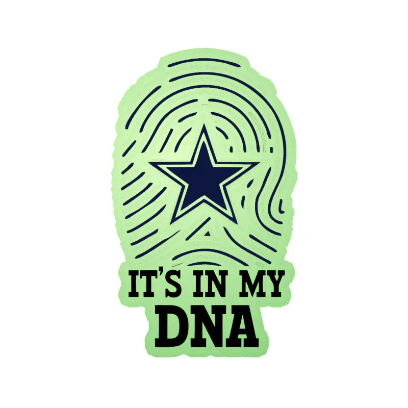 Cowboys - Glow in the Dark Vinyl Decal