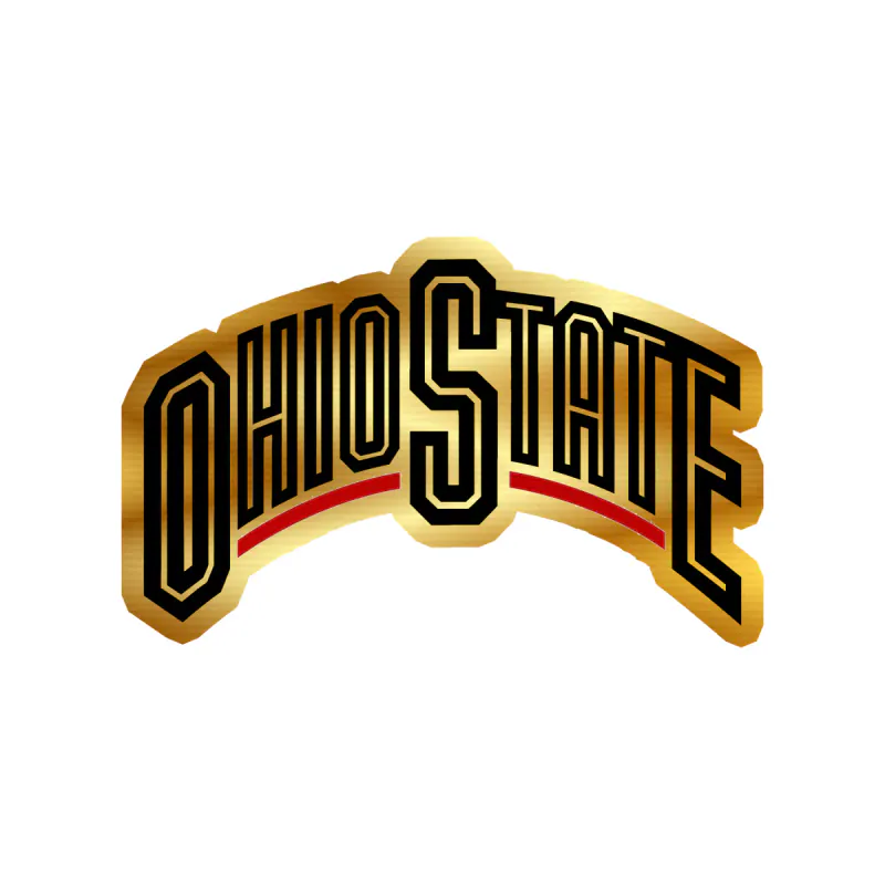 Ohio State Buckeyes - Image 8 - Gold Chrome Vinyl Decal