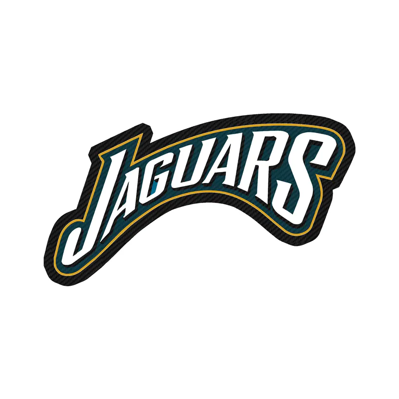 Jacksonville Jaguars - Jaguars - Carbon Fiber Vinyl Sticker - Custom Size