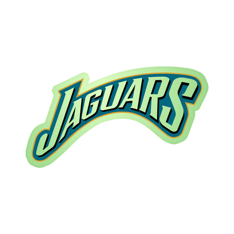 Jacksonville Jaguars - Jaguars - Glow in the Dark Vinyl Sticker - Custom Size