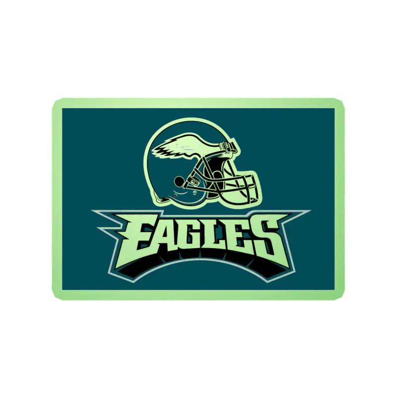 Philadelphia Eagles - Image 5 - Glow in the Dark Vinyl Sticker - Custom Size
