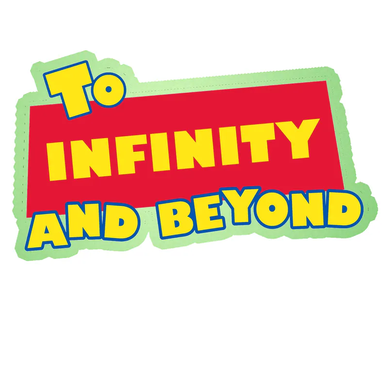 To Infinity and Beyond Glow in the Dark Vinyl Sticker - Custom Size