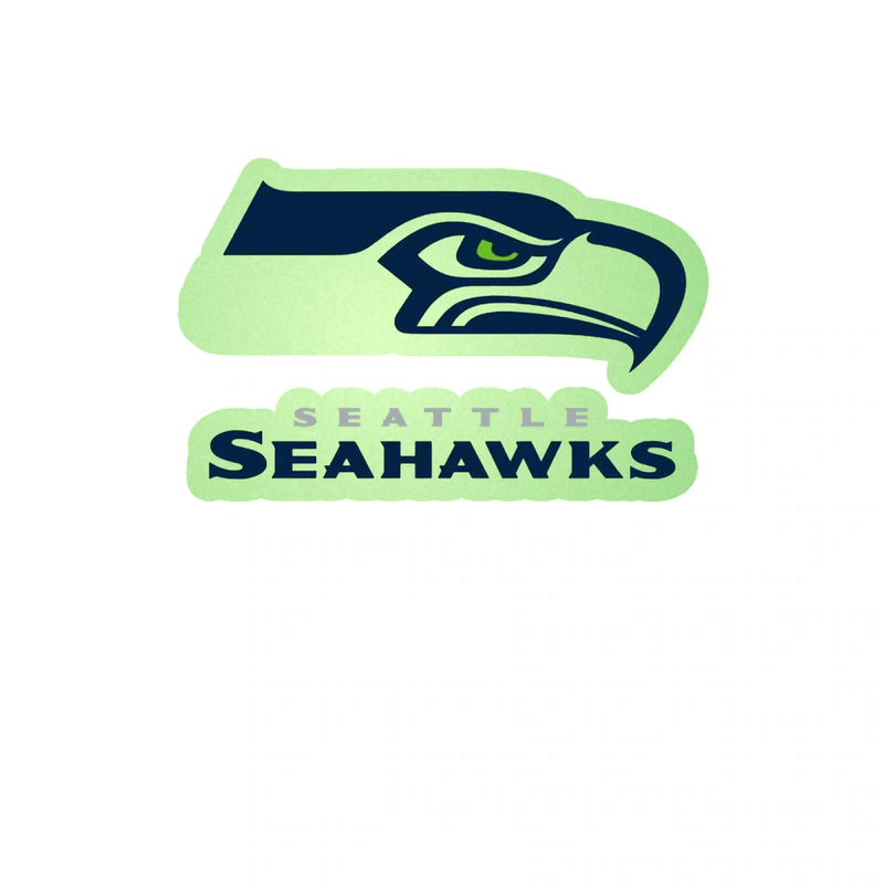 Seattle Seahawks - Image 9 - Glow in the Dark Vinyl Sticker - Custom Size