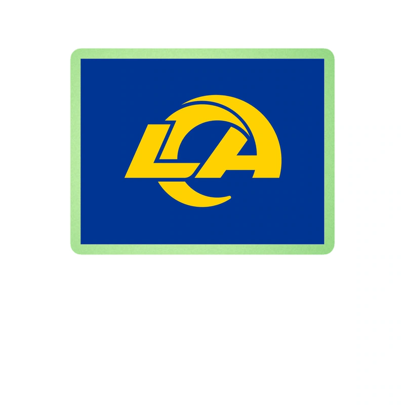 Los Angeles Rams - Image 20 - Glow in the Dark Vinyl Sticker - Custom Size