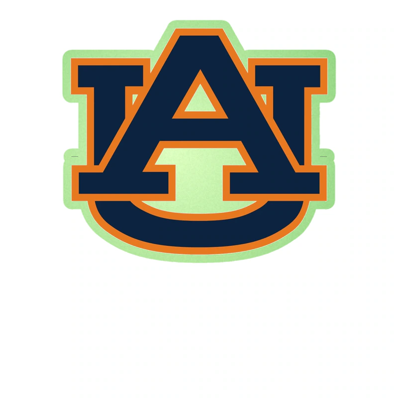 Auburn Tigers - Image 2 - Glow in the Dark Vinyl Decal - Custom Size