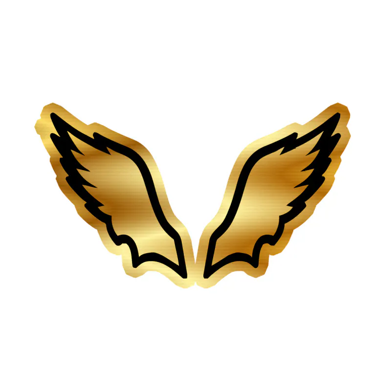Philadelphia Eagles - Image 14 - Gold Chrome Vinyl Sticker - Custom Size