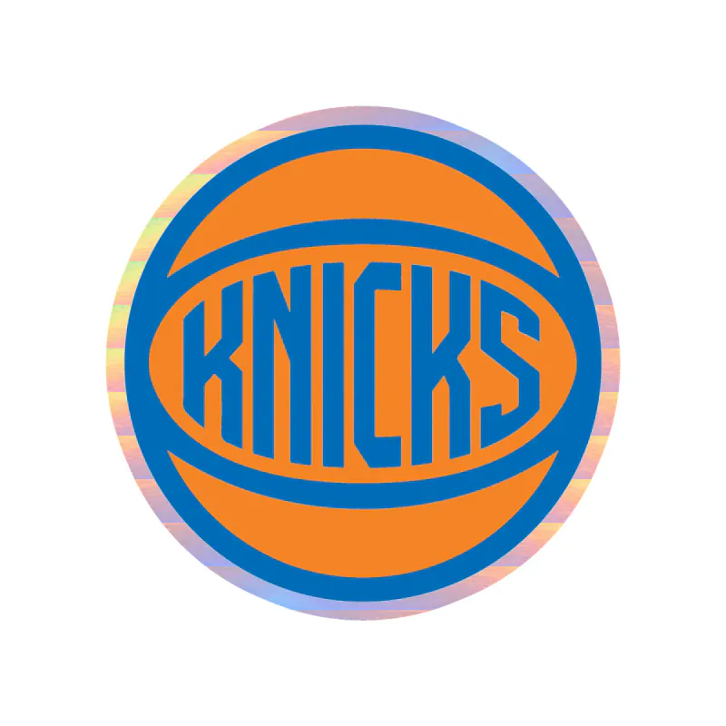 New York Knicks - Image 2 - Holographic Vinyl Sticker - Custom Size