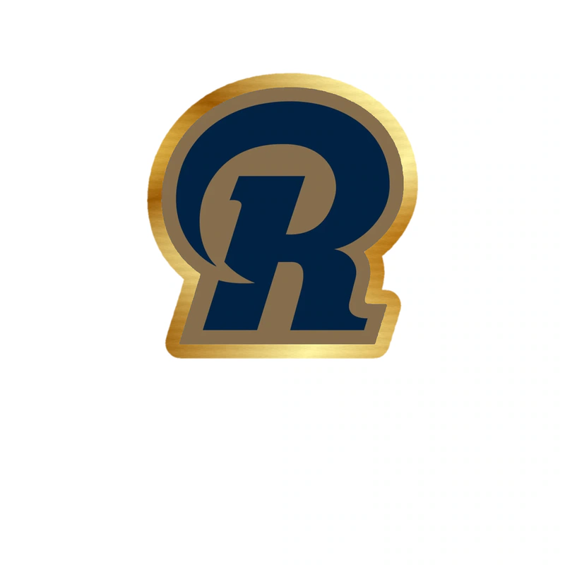 Los Angeles Rams - Image 8 - Gold Chrome Vinyl Sticker - Custom Size