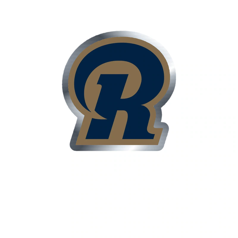 Los Angeles Rams - Image 8 - Silver Chrome Vinyl Sticker - Custom Size